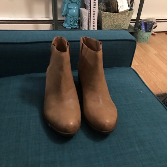 Lucky brand toffee booties - Picture 1 of 4